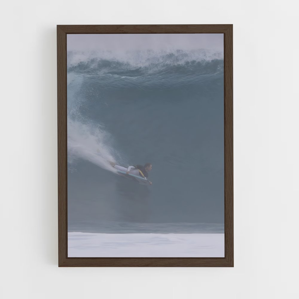 Poster Surf et Vagues – affiche Bodyboard (vue 5)